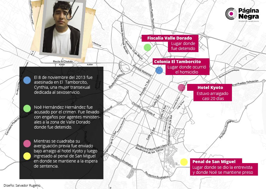 mapa noe presunto