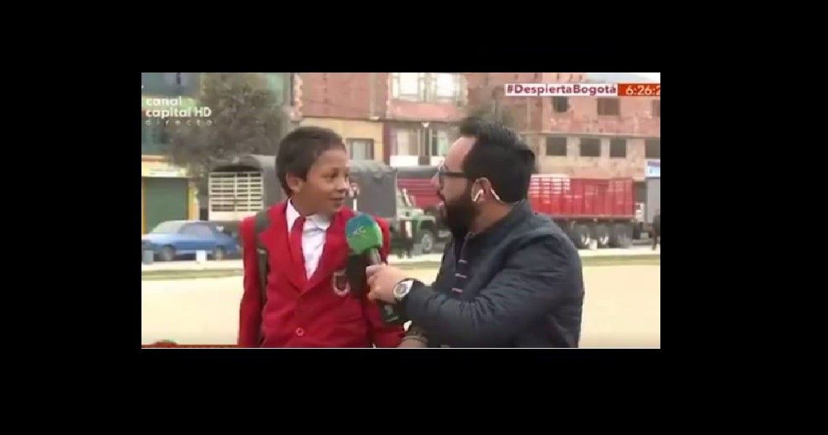 No le import&oacute; hacerse famoso con tal de llegar a tiempo al colegio
