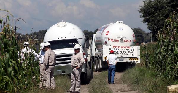 Durante 2018, robo de gas L.P en Puebla representó pérdidas de 2 mil millones de pesos