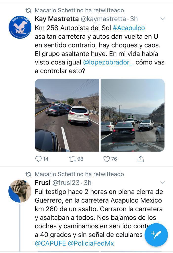 Asalto carretera