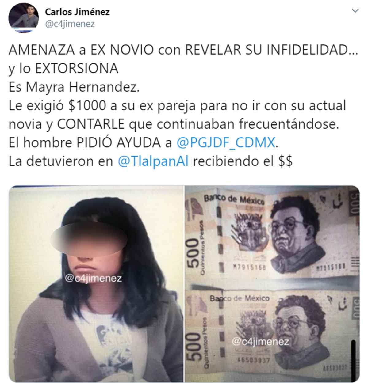 mujer extorsiona exnovio1