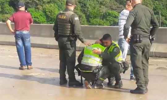 mujer se lanza de un puente con hijo en brazos mama no te tires 4