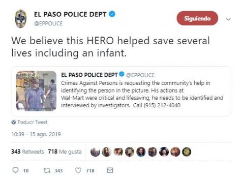 policia busca a heroe de el paso