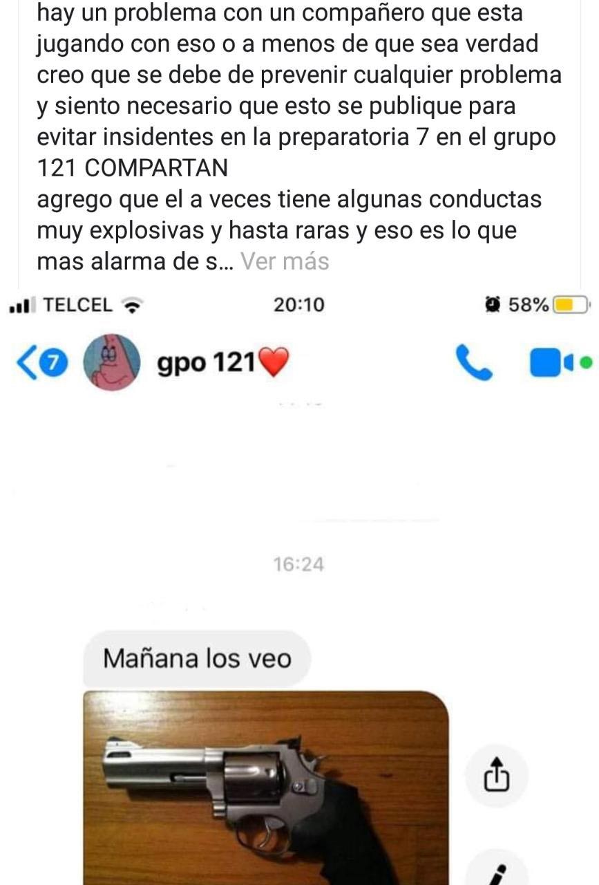 tiroteo amenaza seguridad