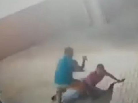 video apunalan a adolescente en iglesia evangelica de brasil
