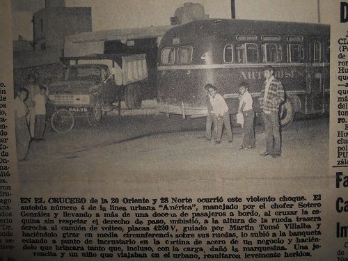 20 de febrero de 1970 colisión