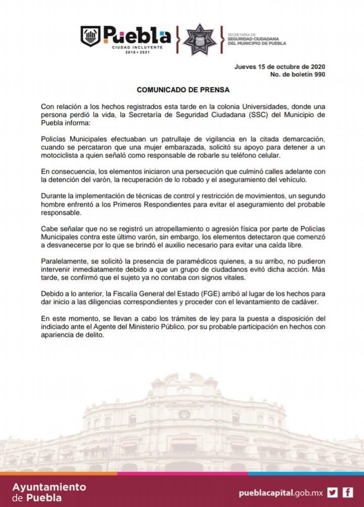 comunicado