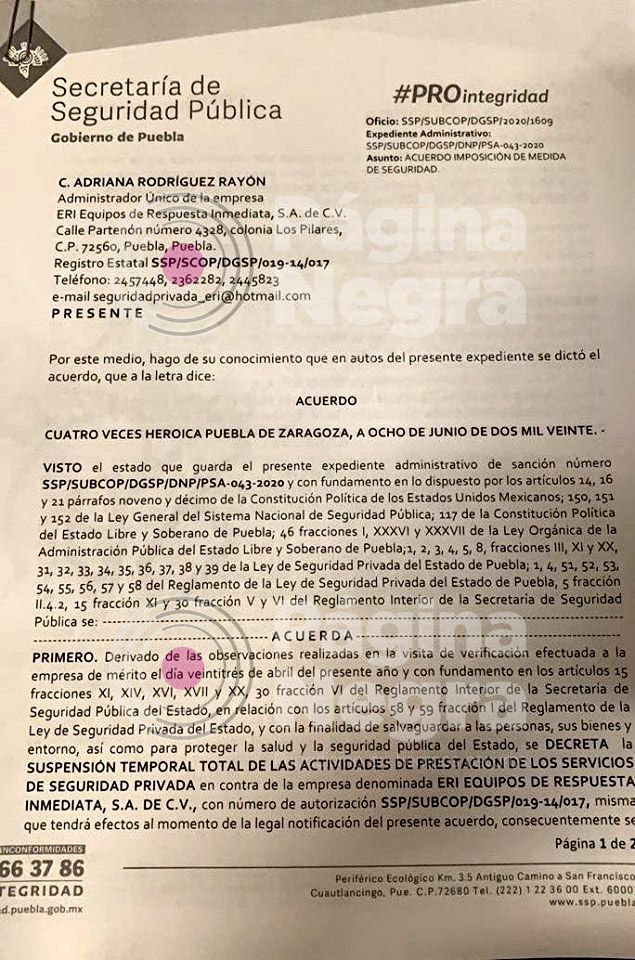 documento seguridad