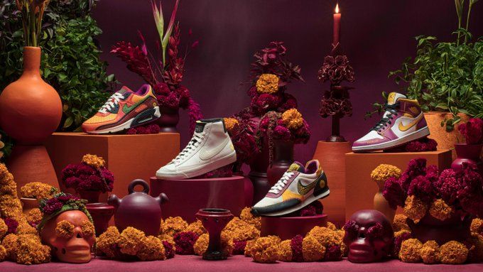 Los diseños de Nike basados en la celebración de Día de Muertos en México  están de lujo ¡Chécalos!