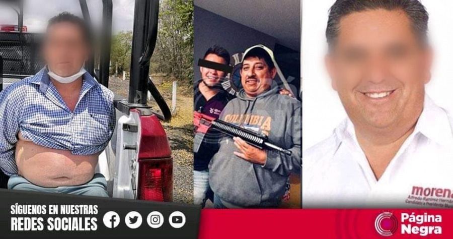 Detienen al delegado de Bienestar y ex candidato de Morena a alcalde en  Ahuazotepec por portar mosquetón; tiene amplio historial delictivo