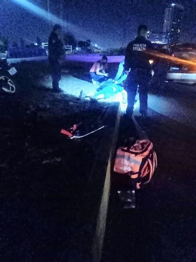 El hombre fue atendido por el grupo SOS, que confirmó su deceso