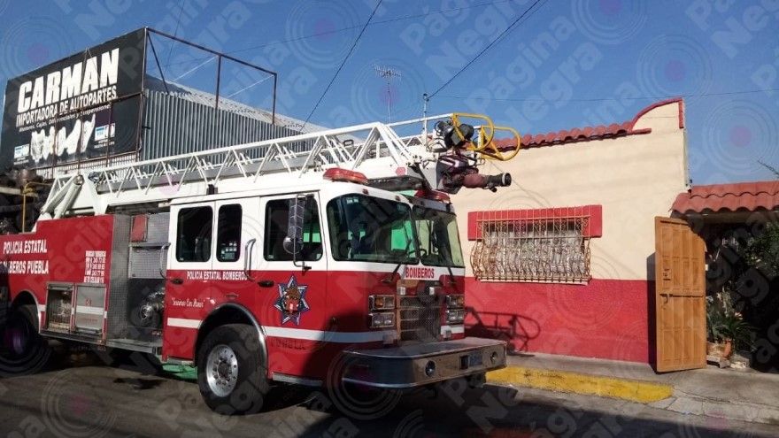 Al lugar acudieron elementos de Bomberos estatales y municipales
