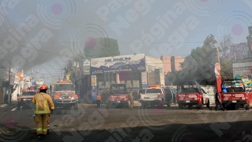 Gran movilización de cuerpos de emergencia se registró en el sitio