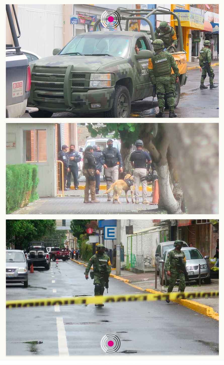 alerta de bomba interiores