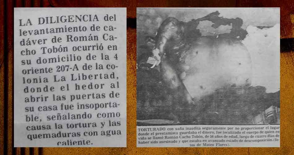 archivo negro prestamista tortura