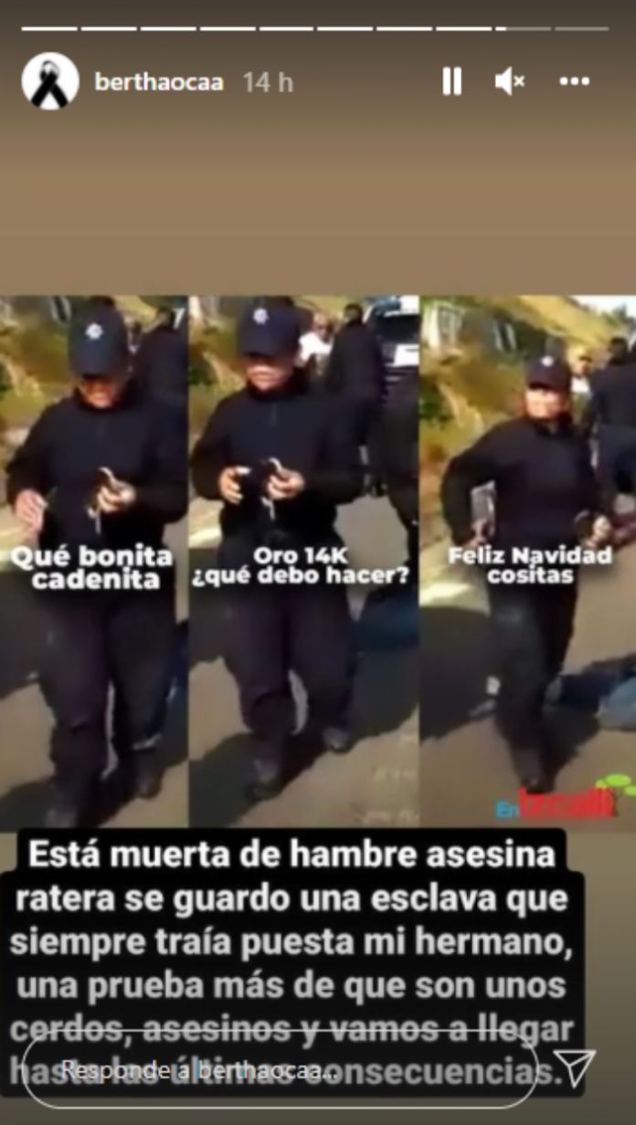 bertha ocana denuncia
