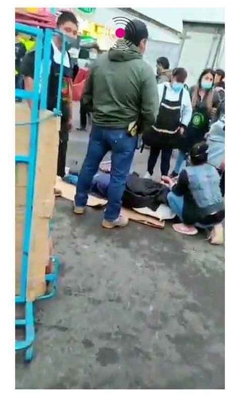cargador atropellado 2