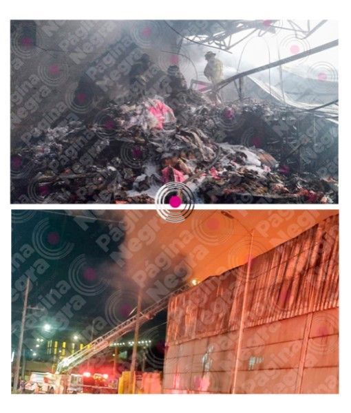 collage incendio