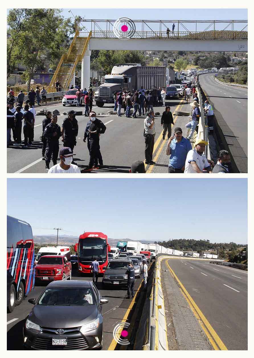int bloqueo autopista m xico puebla