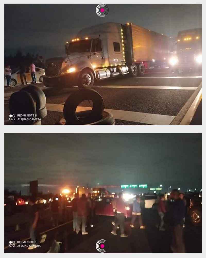 interiores cierre autopista