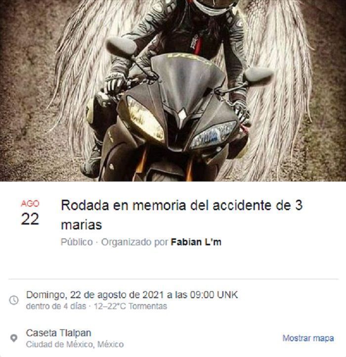 invitacion rodada