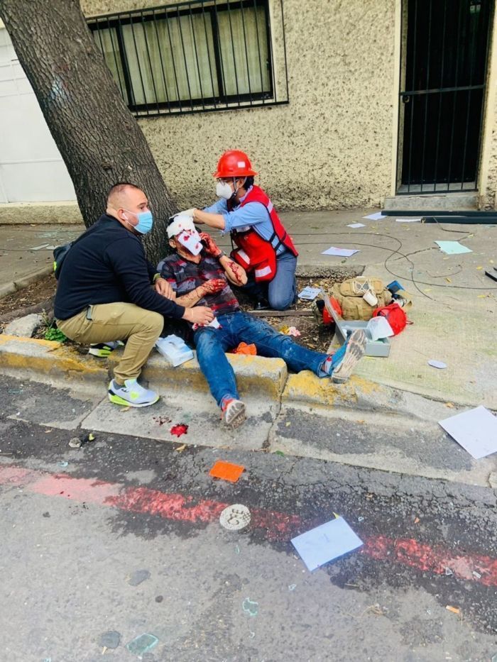lesionados explosion