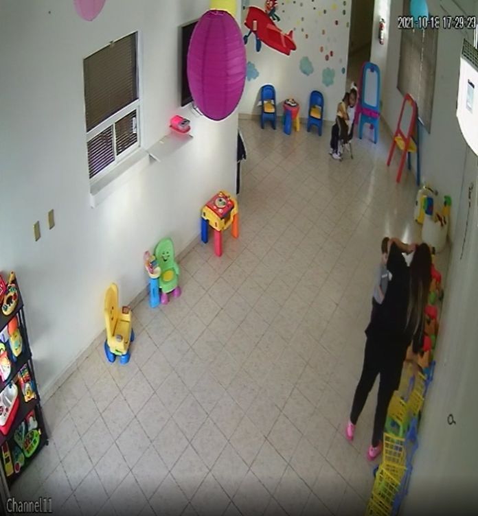maltrato a nino en kinder