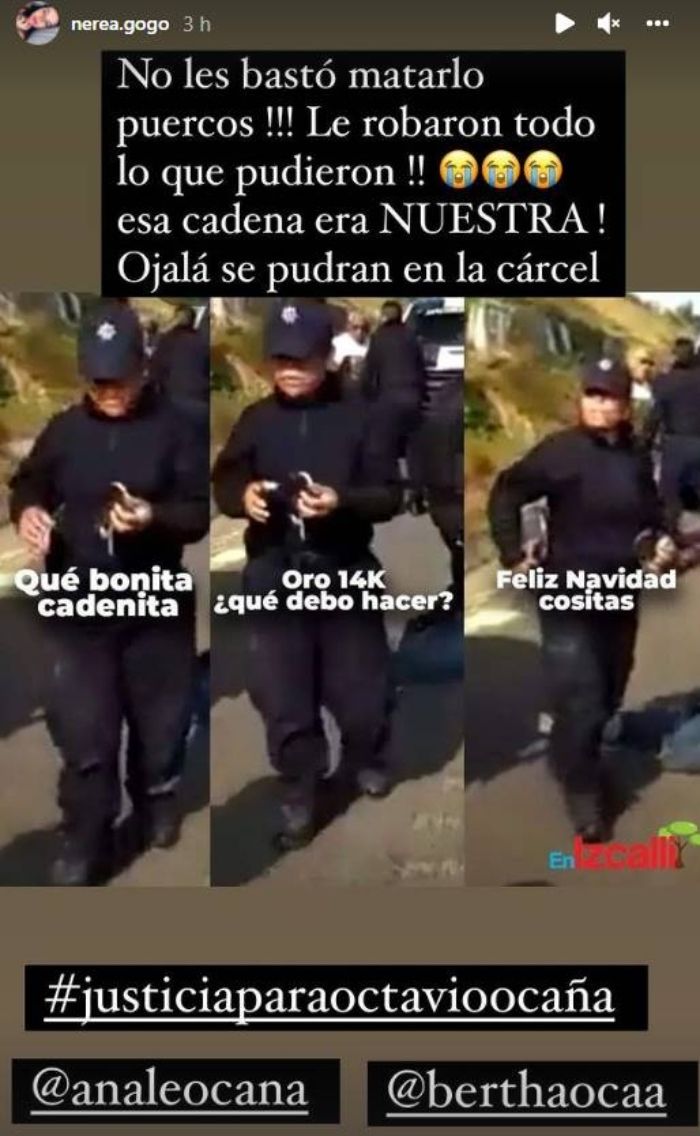 novia octavio ocana denuncia 1
