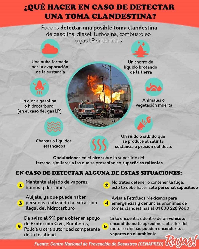 toma clandestina info