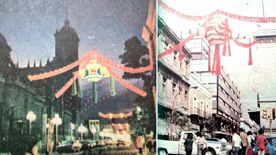 Con piñatas gigantes solían decorar la ciudad de Puebla en los 70