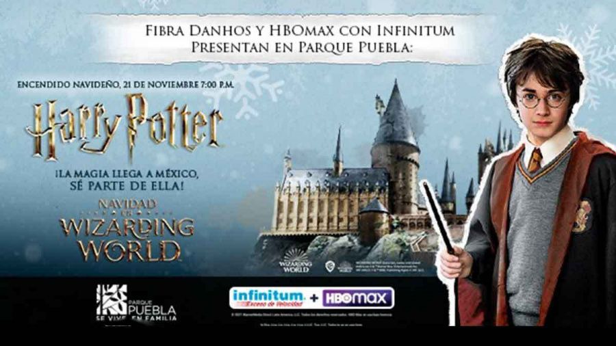 En esta temporada decembrina Parque Puebla se viste de Harry Potter… checa las actividades