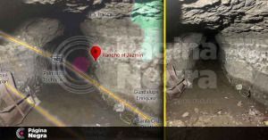 El t&uacute;nel fue localizado dentro del rancho El Jazmin