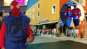 Poblanos &ldquo;madrugadores&rdquo;: Abarrotan cines del Centro por el estreno de &ldquo;Spider-Man&rdquo;