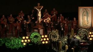 Dan el último adiós a Vicente Fernández el día de la Virgen de Guadalupe