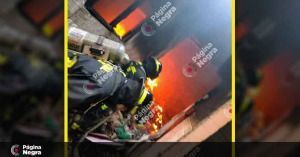 El incendio ocurri&oacute; alrededor de las 14:30 horas de este viernes15 de octubre 