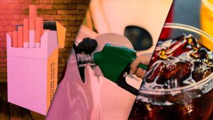 Incrementan precios del tabaco, gasolina y refrescos para 2022