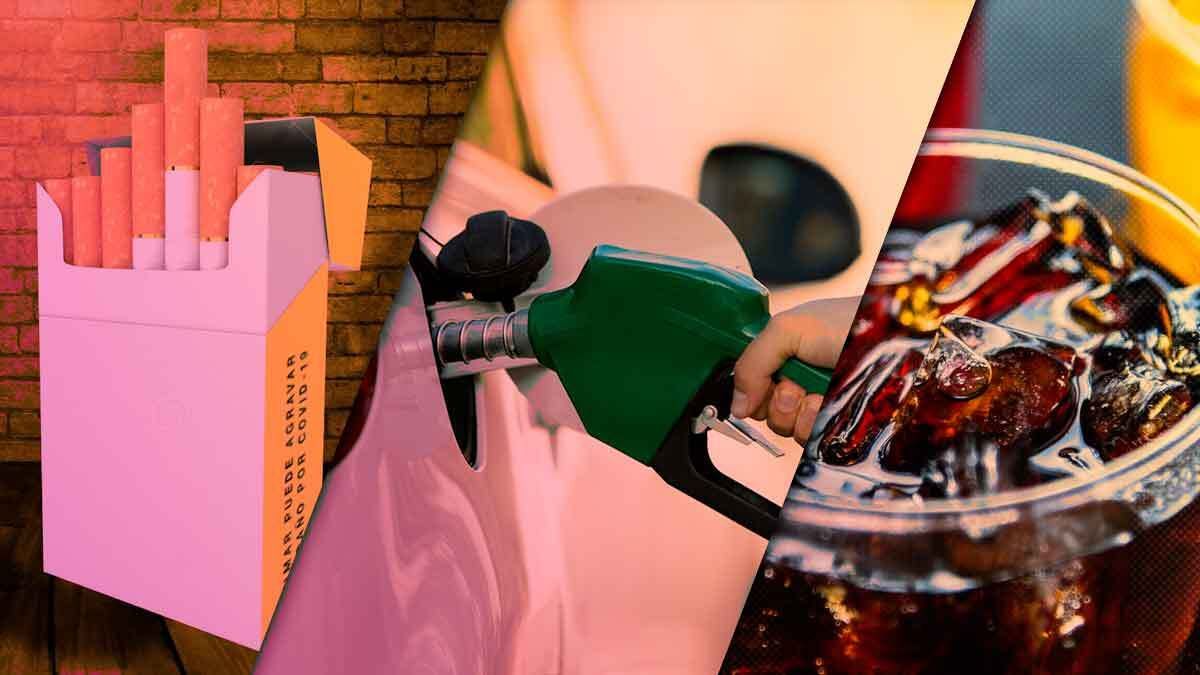 Incrementan precios del tabaco, gasolina y refrescos para 2022