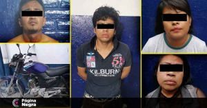 Los detenidos por las autoridades de Tehuac&aacute;n.