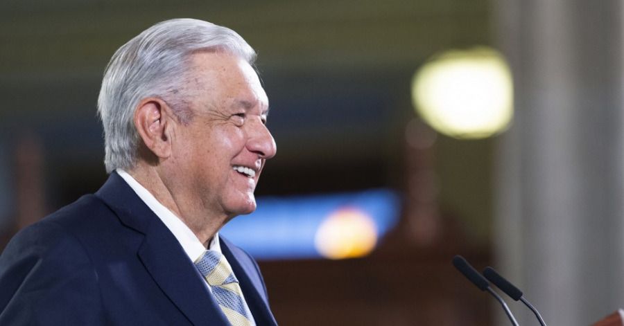 El Presidente Andr&eacute;s Manuel L&oacute;pez Obrador.