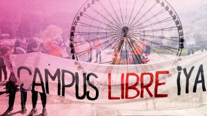 Vuelven a manifestarse estudiantes de la UDLAP, ahora en la Estrella de Puebla