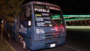 Reportan atraco en una ruta S-14, sobre el bulevar Forjadores de Puebla