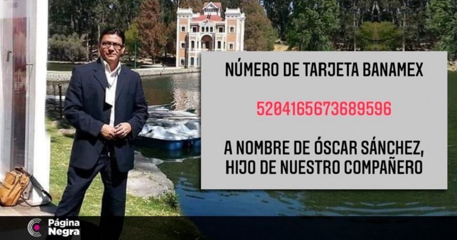El reportero Hugo S&aacute;nchez Izquierdo tiene covid-19 y requiere de nuestro apoyo