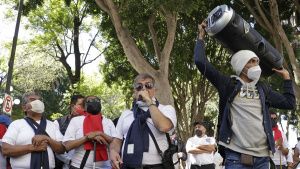 Discapacitados visuales de Puebla piden un programa de gobierno para encontrar trabajo