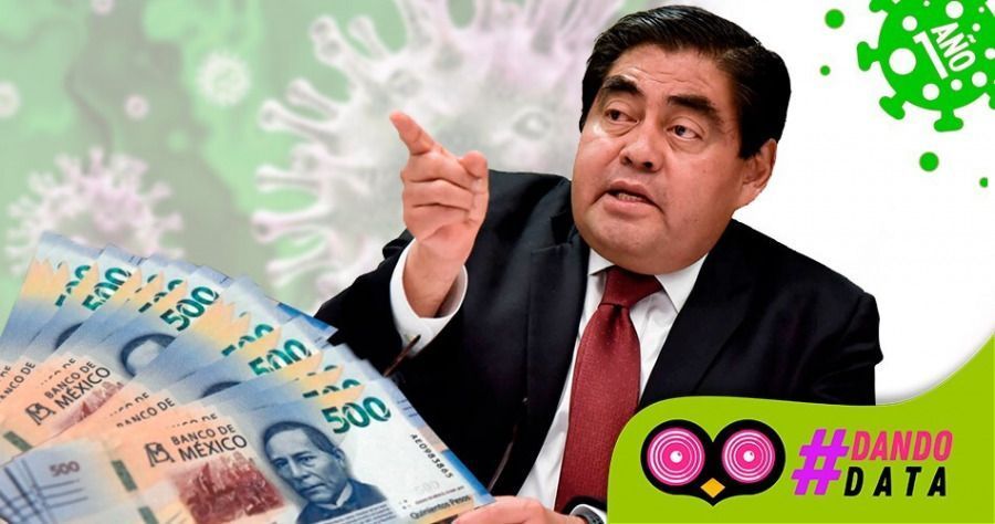Un a&ntilde;o de pandemia le cost&oacute; al Gobierno de Puebla 3 mil millones de pesos