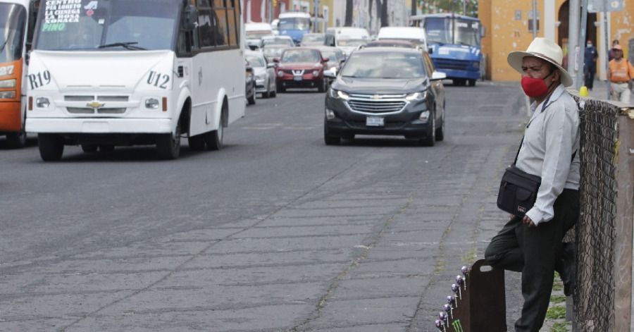 Una estampa de la informalidad en Puebla.