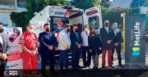 La ambulancia tiene un costo aproximado de 1.3 millones de pesos.