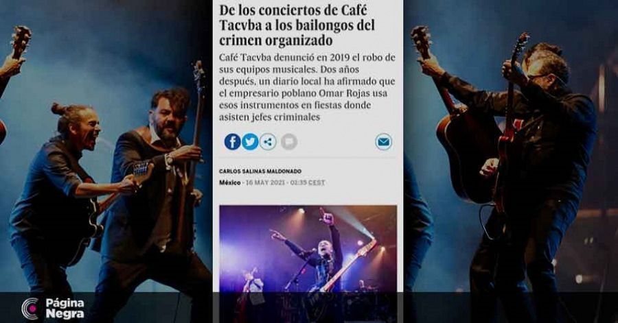 La publicaci&oacute;n de P&Aacute;GINA NEGRA lleg&oacute; a la redacci&oacute;n de El Pa&iacute;s.