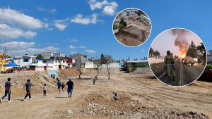 Vecinos de la Zona Cero de San Pablo Xochimehuacan se niegan a ser reubicados
