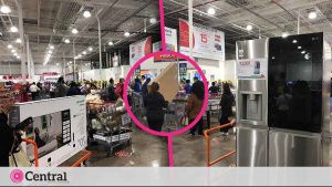 En el d&iacute;a uno del Buen Fin, poblanos abarrotan supermercados para comprar electrodom&eacute;sticos