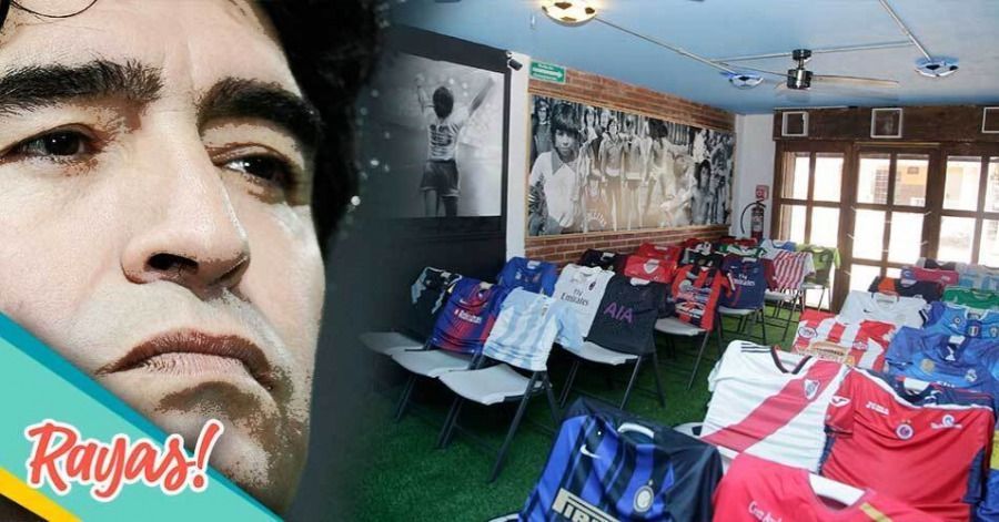 Maradona tiene su &quot;santuario&quot; en San Andrés Cholula.